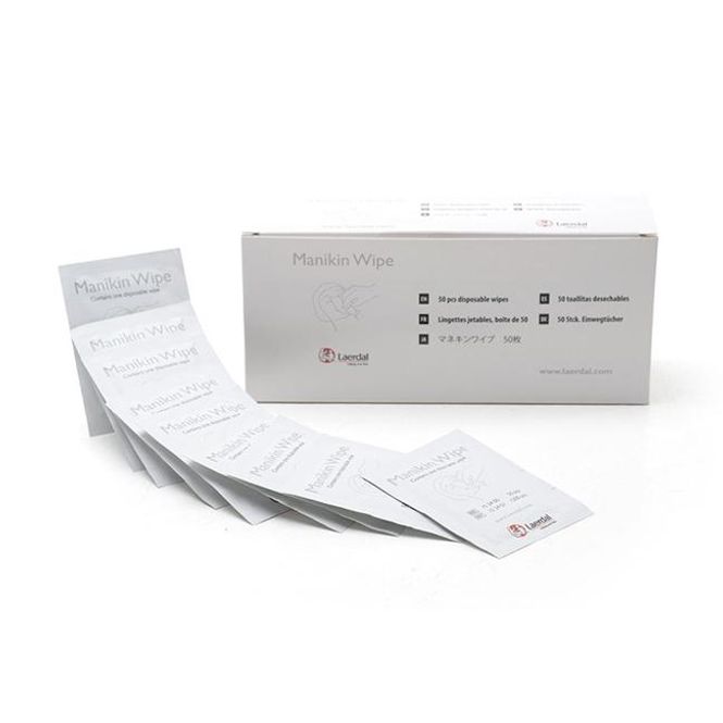 Hovedbilde Desinfiserende våtserviett 50 stk.