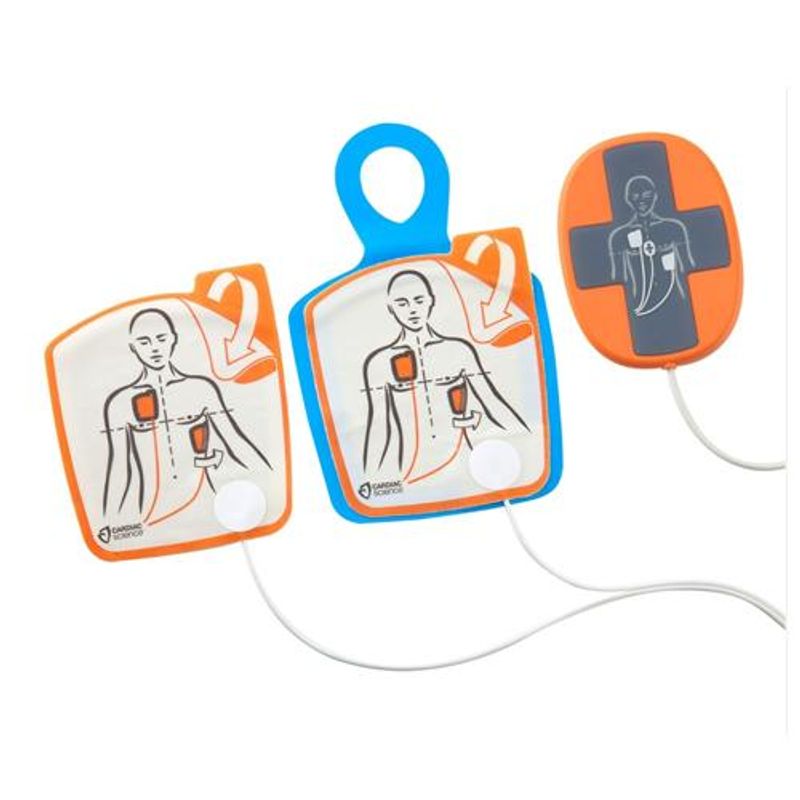 Cardiac Science Powerheart AED G5 elektroder med kompresjonsmåle