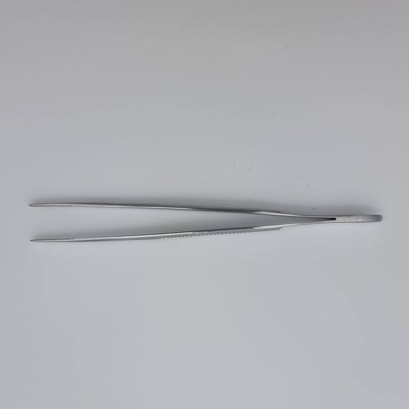 Pinsett med rett ende	11cm