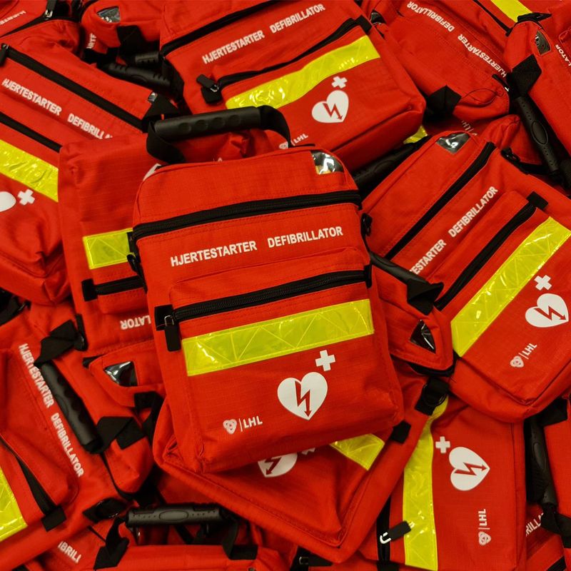 Bæreveske hjertestarter