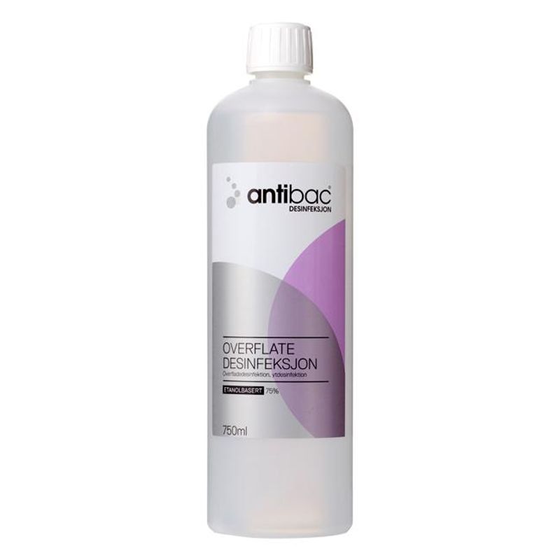 Antibac 75% overflate 750ml