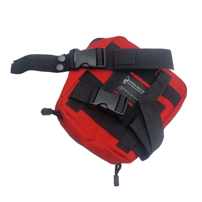Hovedbilde NORSE RESCUE IFAK Leg Rig Rød