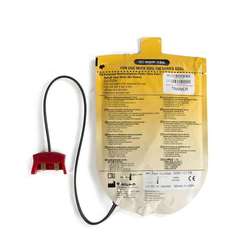 Lifeline AED elektroder til trening m/kabel 1 sett