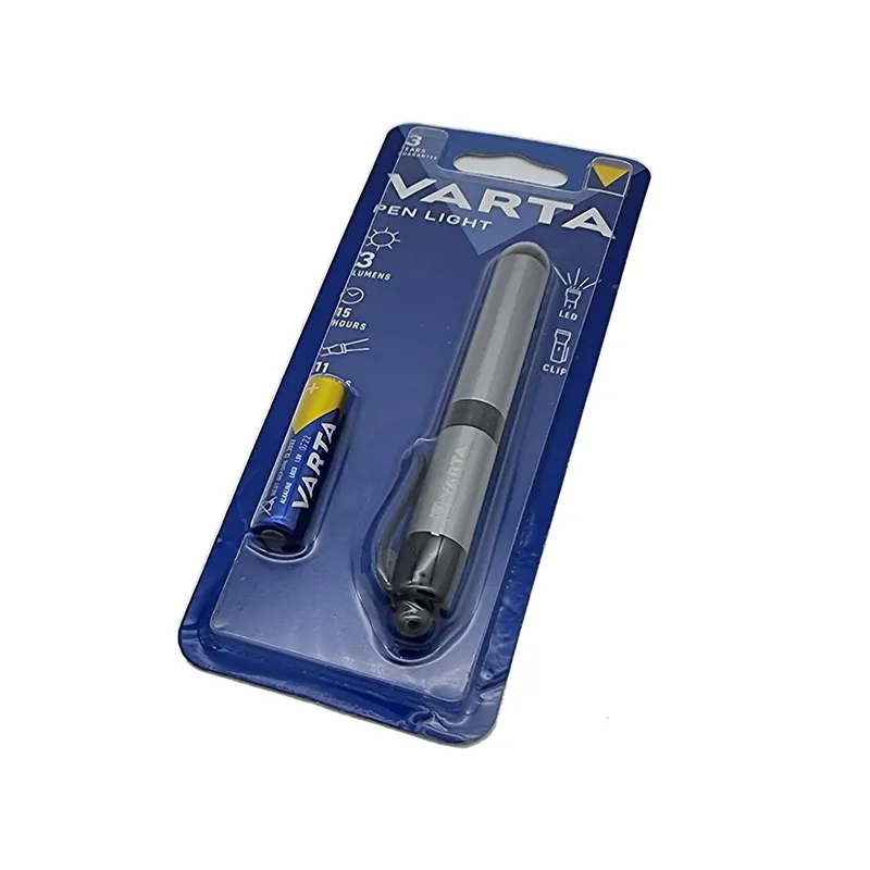 Pennelykt Varta med clips